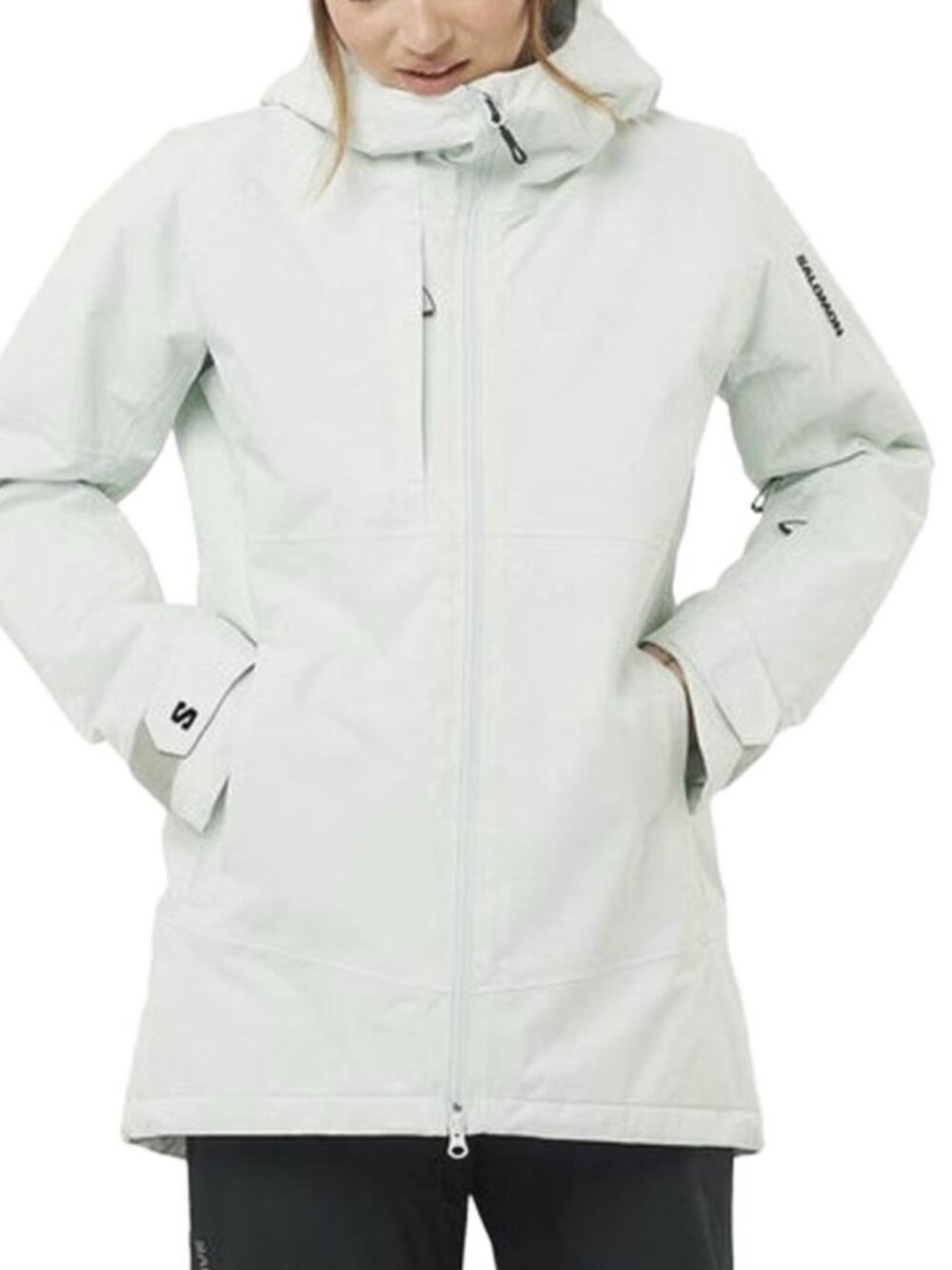 Salomon Womens Size small Bashley Puff Light weight packable Jacket NWT